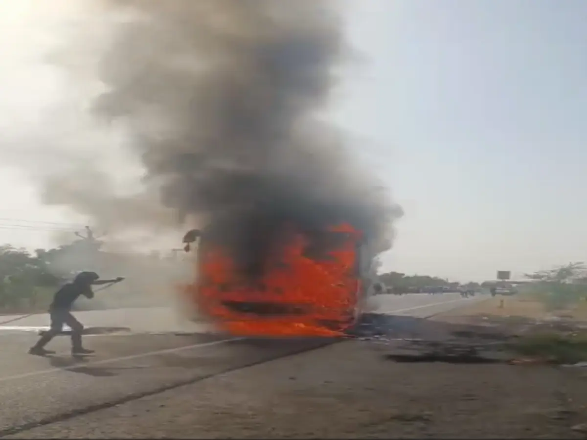 Jaisalmer Bus Fire: FSL रिपोर्ट आई सामने, इन कारणों से लगी थी बस में आग