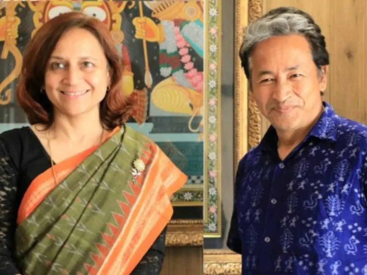 वांगचुक की नजरबंदी पर गीतांजलि की पोस्ट.... ‘न्याय का मखौल, फिर भी सत्यमेव जयते