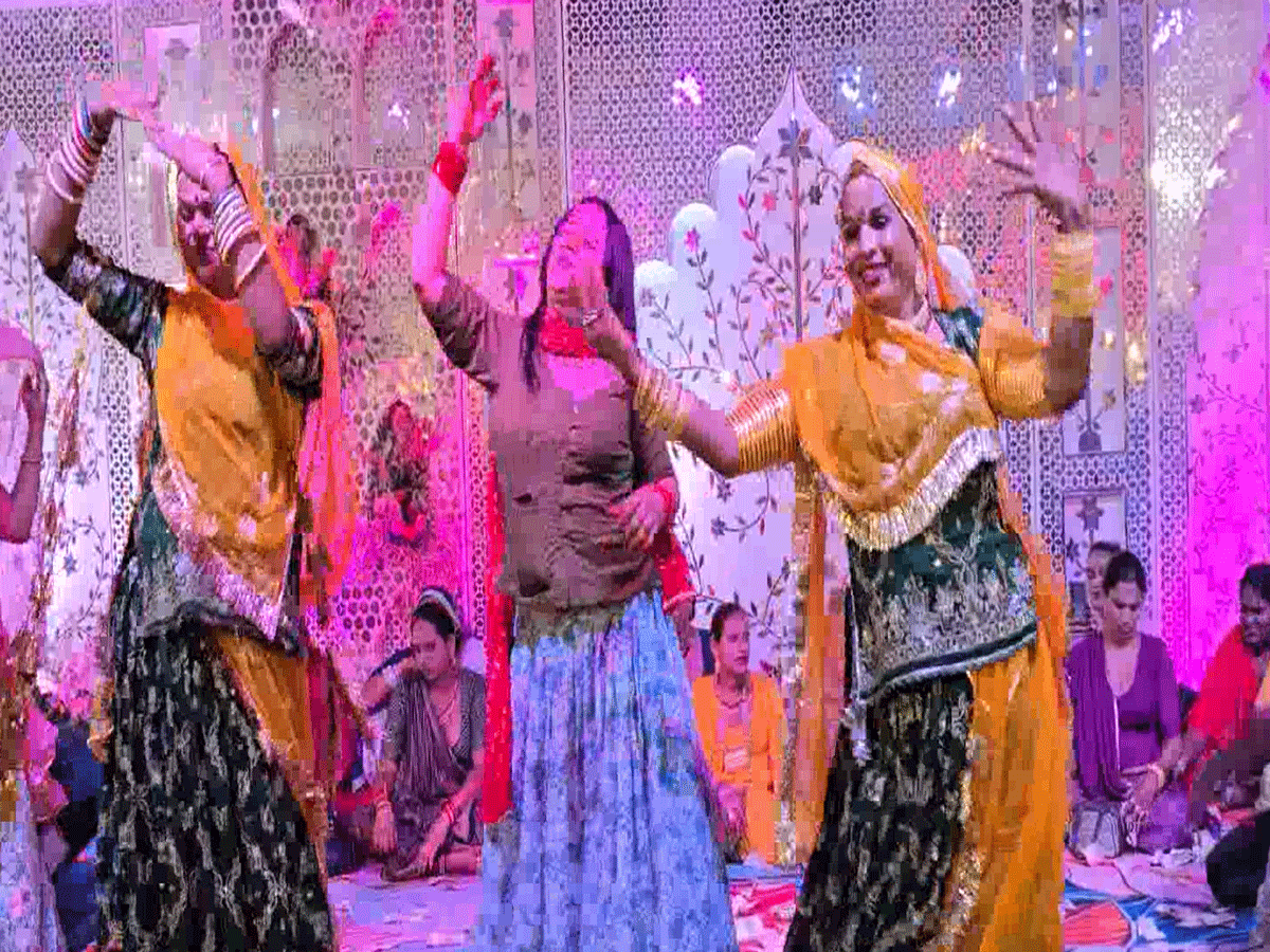 dance of Kinnars in Nagaur