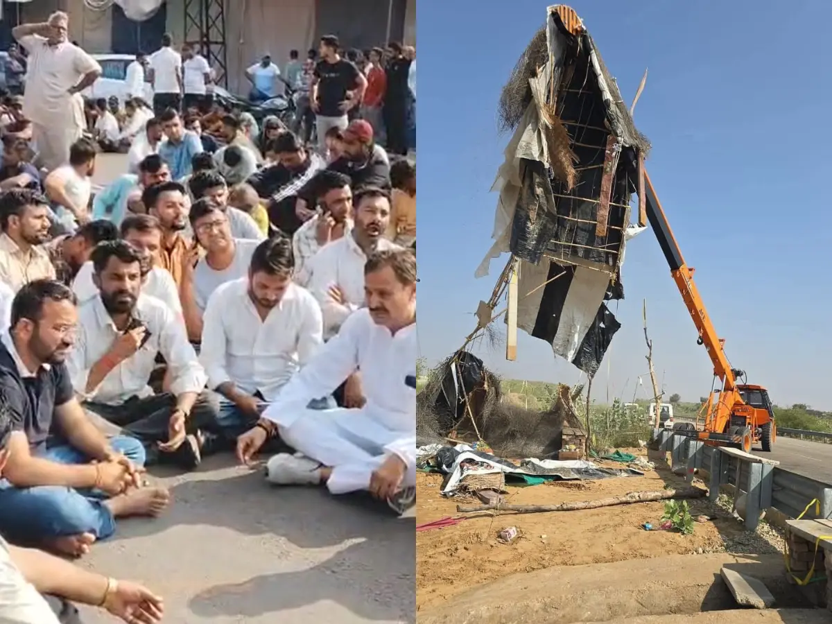 भीषण हादसे के बाद हरकत में प्रशासन, जोधपुर भारतमाला एक्सप्रेस-वे पर चला बुलडोजर