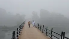 नवंबर में ही करौली में छाई कोहरे की चादर, ठंडी हवाओं से छूटी धूजणी! देखें फोटोज
