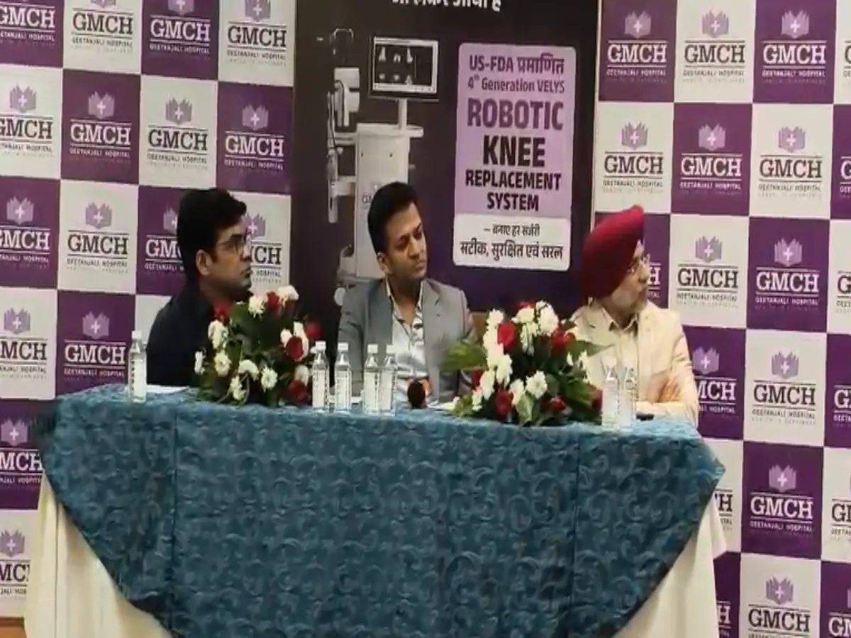 Udaipur: गीतांजलि हॉस्पिटल ने रचा इतिहास, शुरू हुई रोबोटिक नी रिप्लेसमेंट सर्जरी