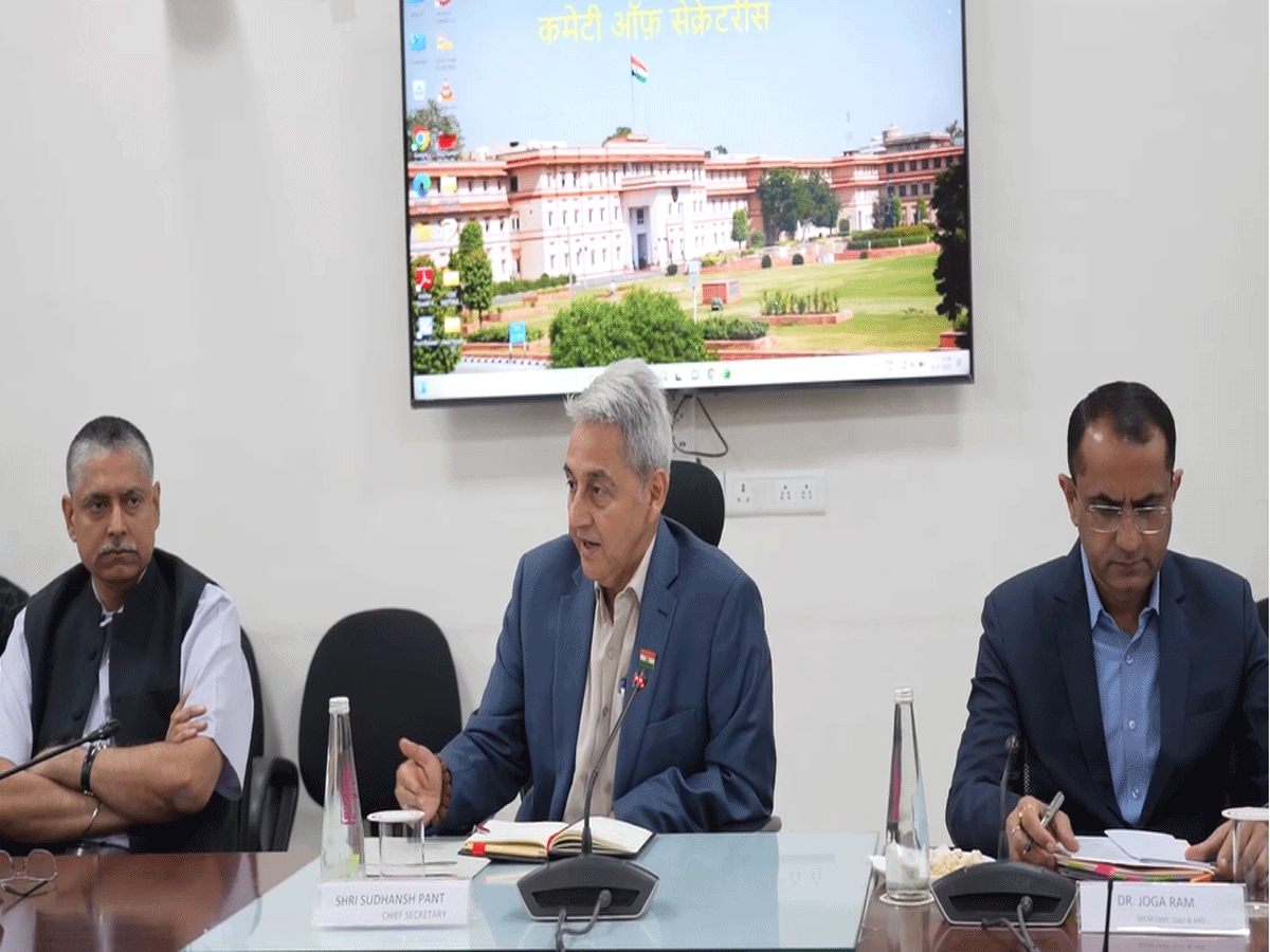सुधांश पंत को केंद्र में मिली नई जिम्मेदारी, कौन बनेगा राजस्थान का नया मुख्य सचिव?