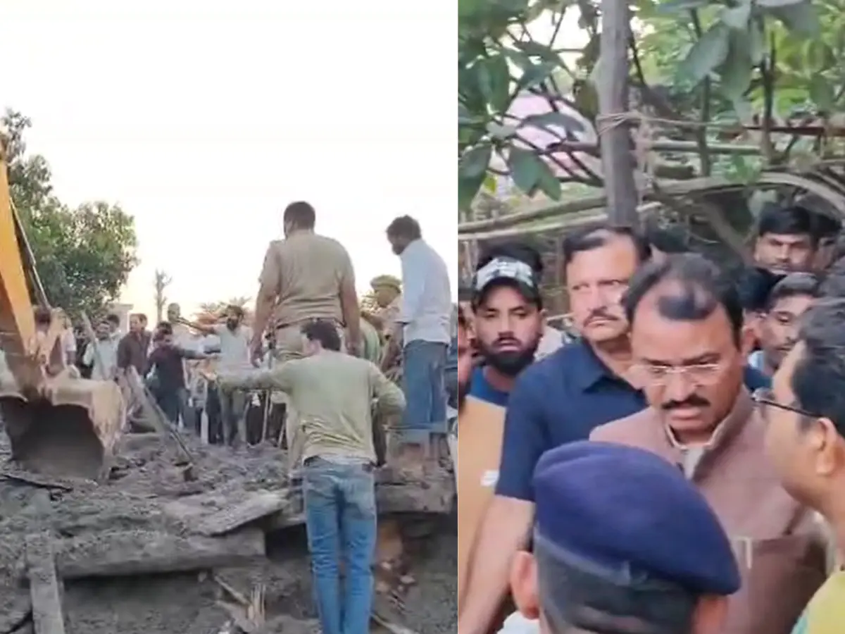 दूदू में निर्माणधीन मकान की गिरी छत, घायलों को किया गया अस्पताल में किया गया भर्ती, डिप्टी CM बैरवा पहुंचे घटनास्थल