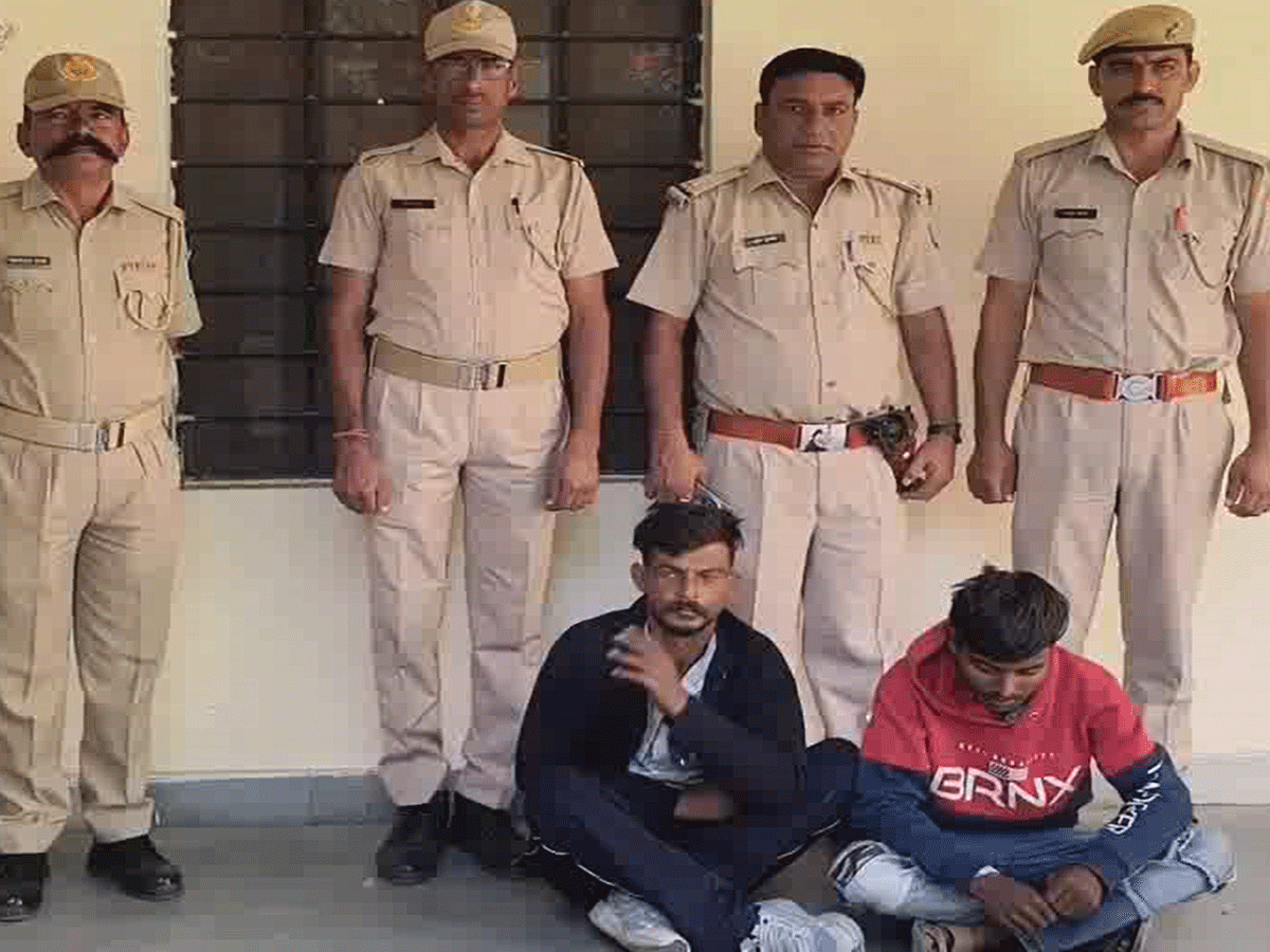 चूरू में रतनगढ़ पुलिस की बड़ी कार्रवाई, नमक के कट्टों के नीचे छुपा 18 लाख का डोडा-पोस्त छिलका पकड़ा