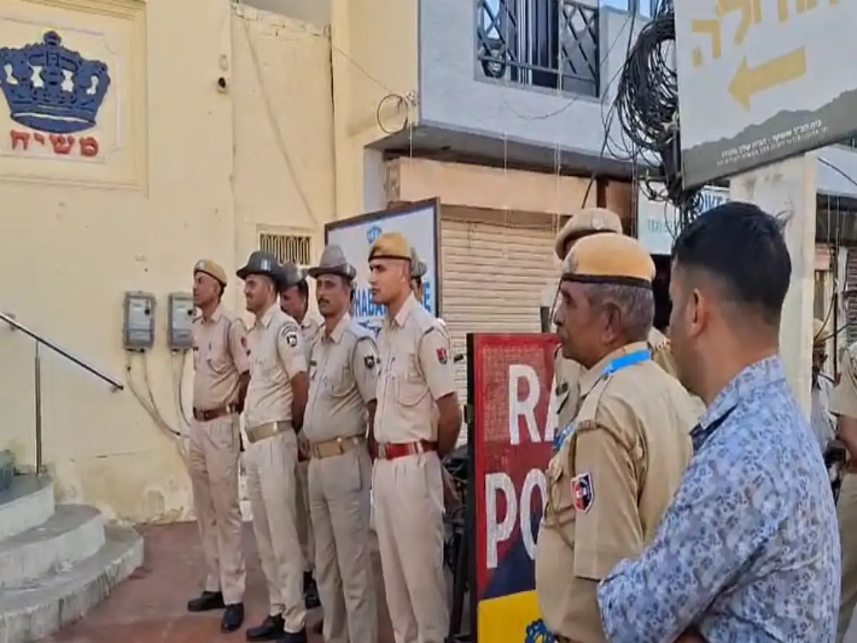 अजमेर के ब्रह्मा मंदिर और  इजरायली धार्मिक स्थल पर तैनात हुआ भारी पुलिस जाप्ता, पहुंची कप्तान वंदिता राणा