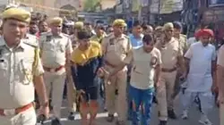 खरीदारी करने आए ग्राहक पर चाकू से हमला, दो आरोपी गिरफ्तार