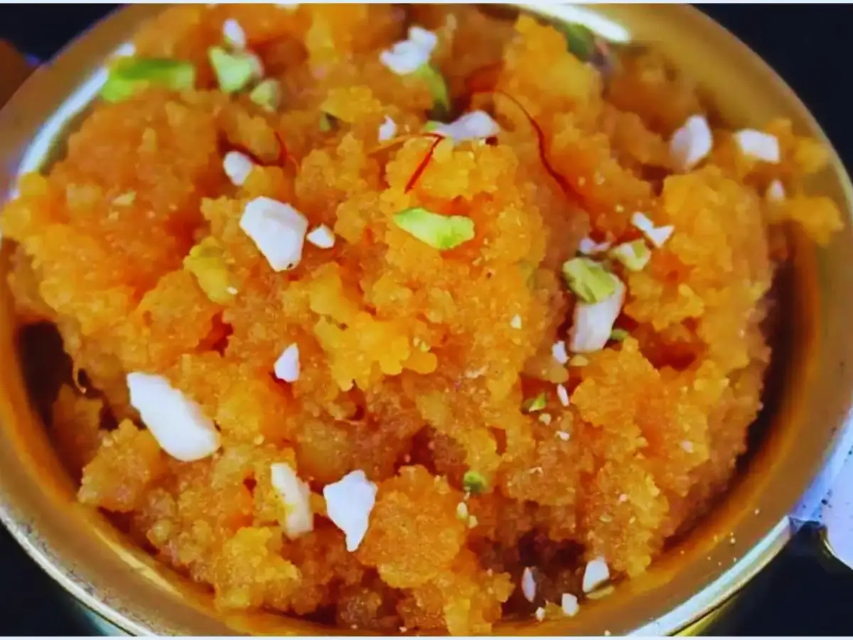 Moong dal halwa