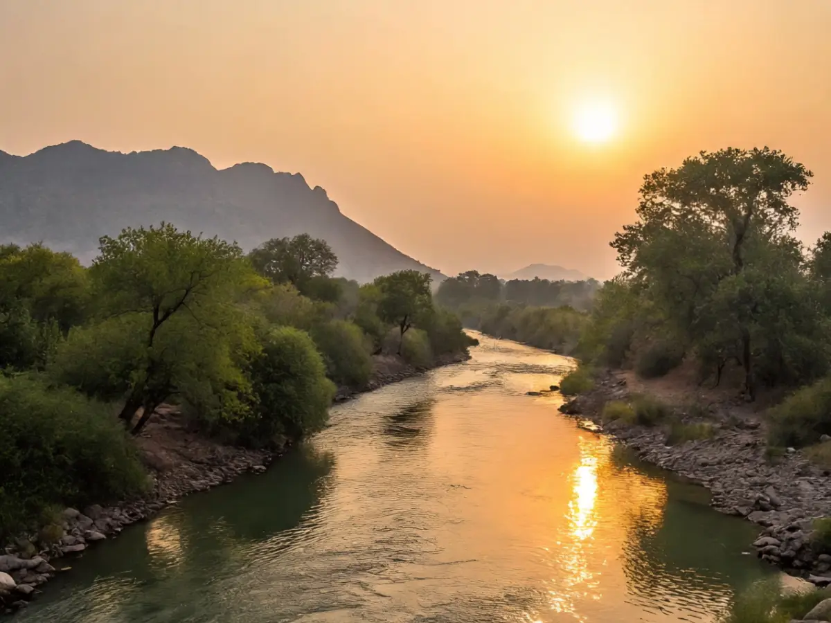 Rajasthan Luni River