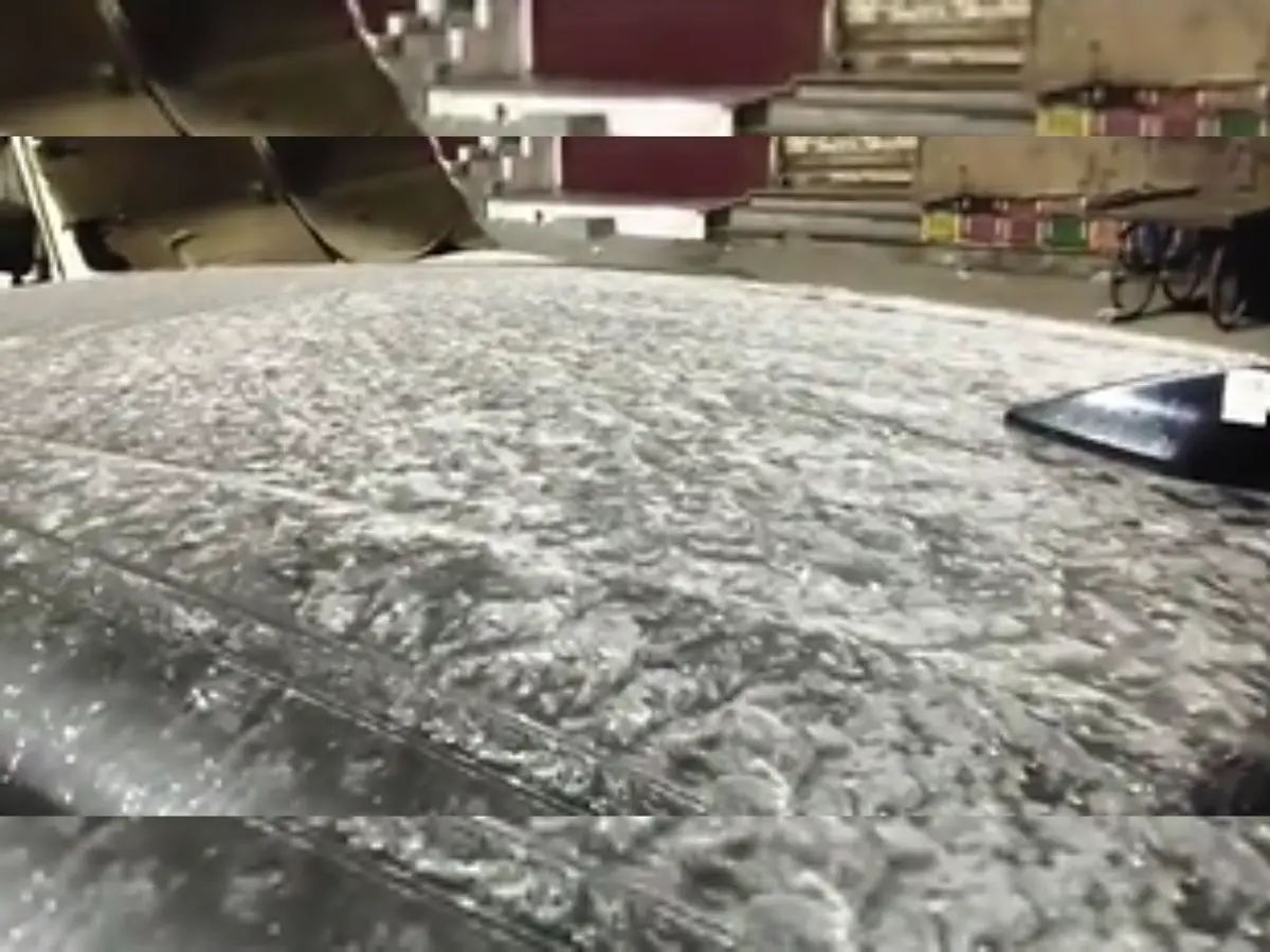 Mount Abu Minus Temperature: माउंट आबू में ठंड से जमी लोगों की कुल्फी,  माइनस 2 पहुंचा तापमान, ओस की बूंदें जमकर बनी बर्फ, देखें लेटेस्ट PHOTO