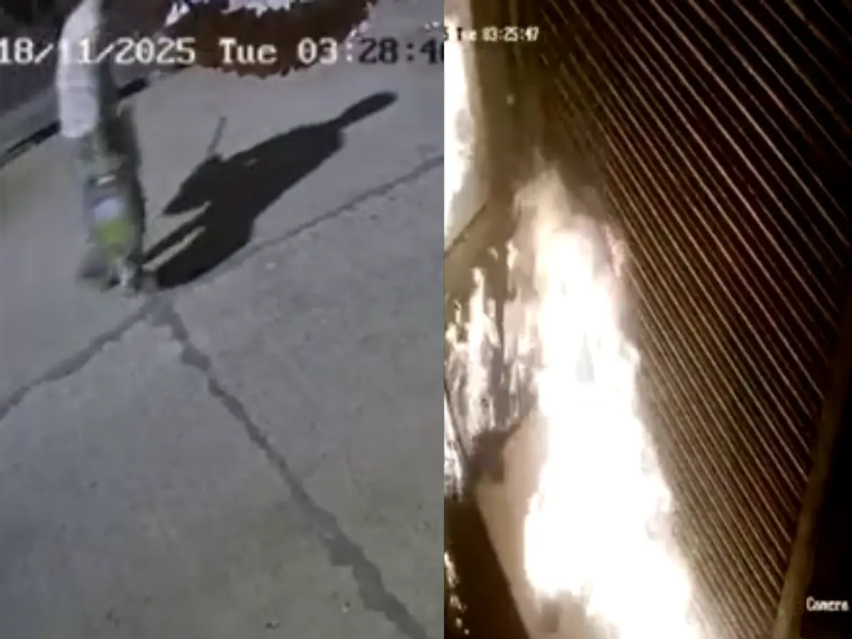 आसींद में शरारती लड़कों ने आधी रात मचाया ऐसा आतंक की खाक कर दी गाड़ी, 12 दुकानों में लगा दी आग