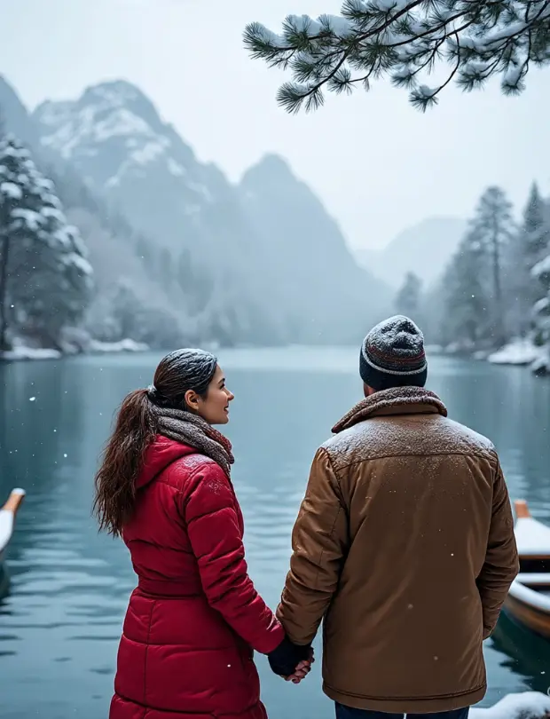 Rajasthan का ये Hill Station बना सर्दियों में Mini Switzerland, देखें फोटो