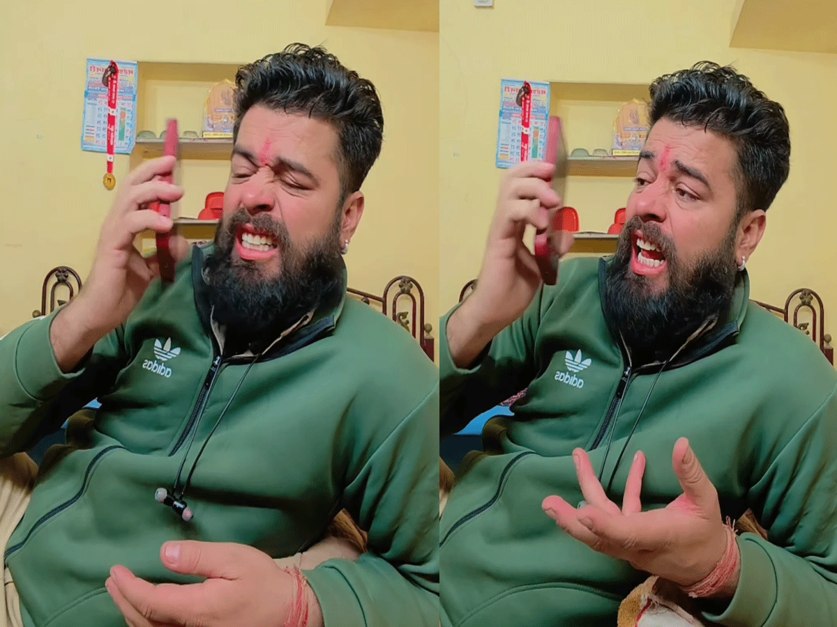 बीवी को सर्दी में हुई खांसी का पति ने शेयर किया Video, हंसेंगे इतना कि लोग कहेंगे पागल