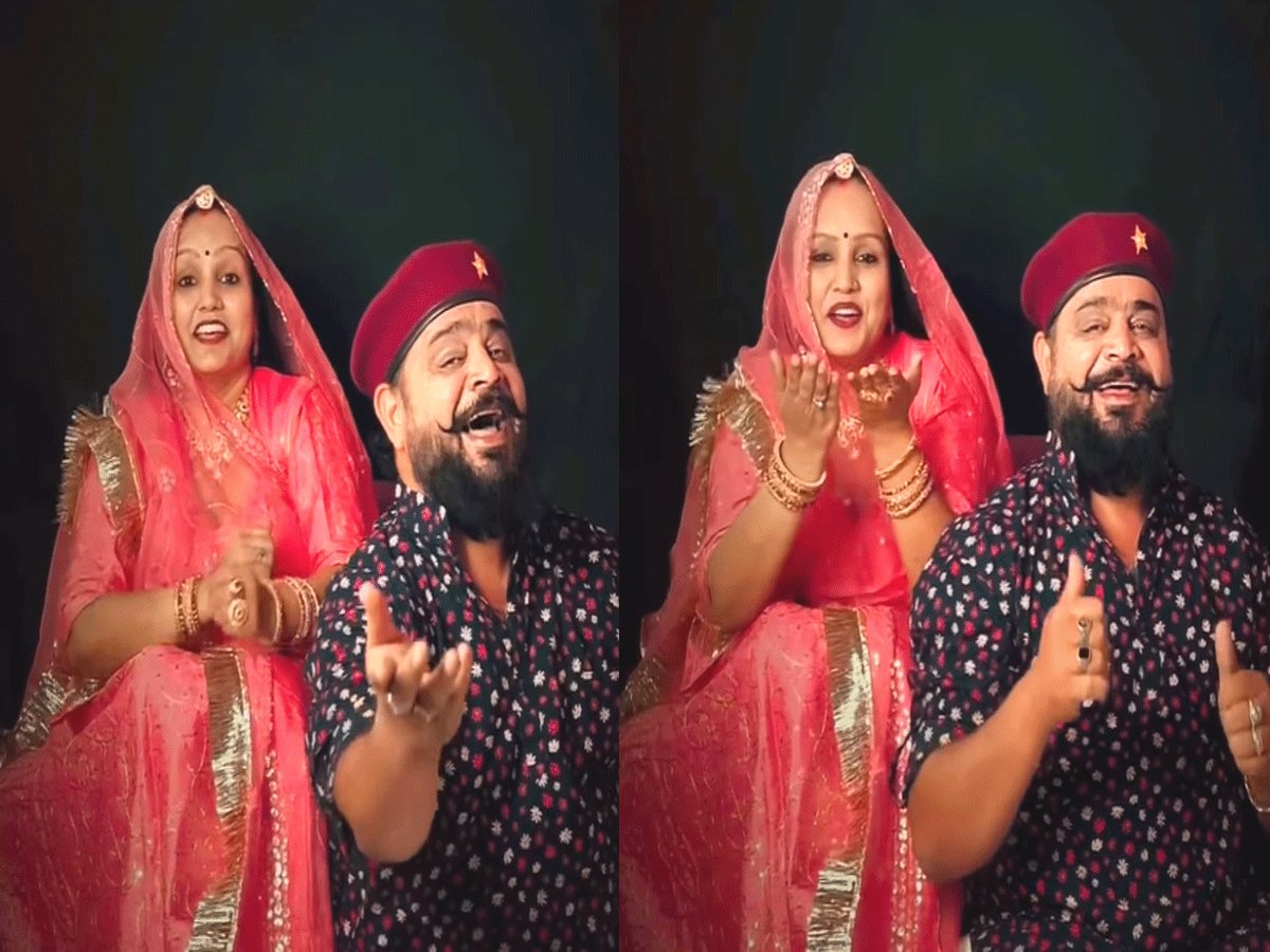 राजस्थानी कपल्स में खोया प्यार जगा देगा 'जोधपुरी परफेक्ट पेयर' का यह Video, हुआ वायरल