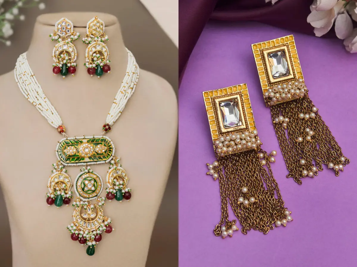 Jaipur Shopping Market (Meenakari jewellery)
