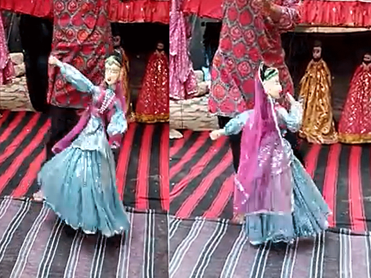 इंटरनेट पर वायरल हुआ कठपुतली का जबरदस्त डांस, गोरी नागौरी के गाने पर थिरकी ‘राजस्थानी डॉल’