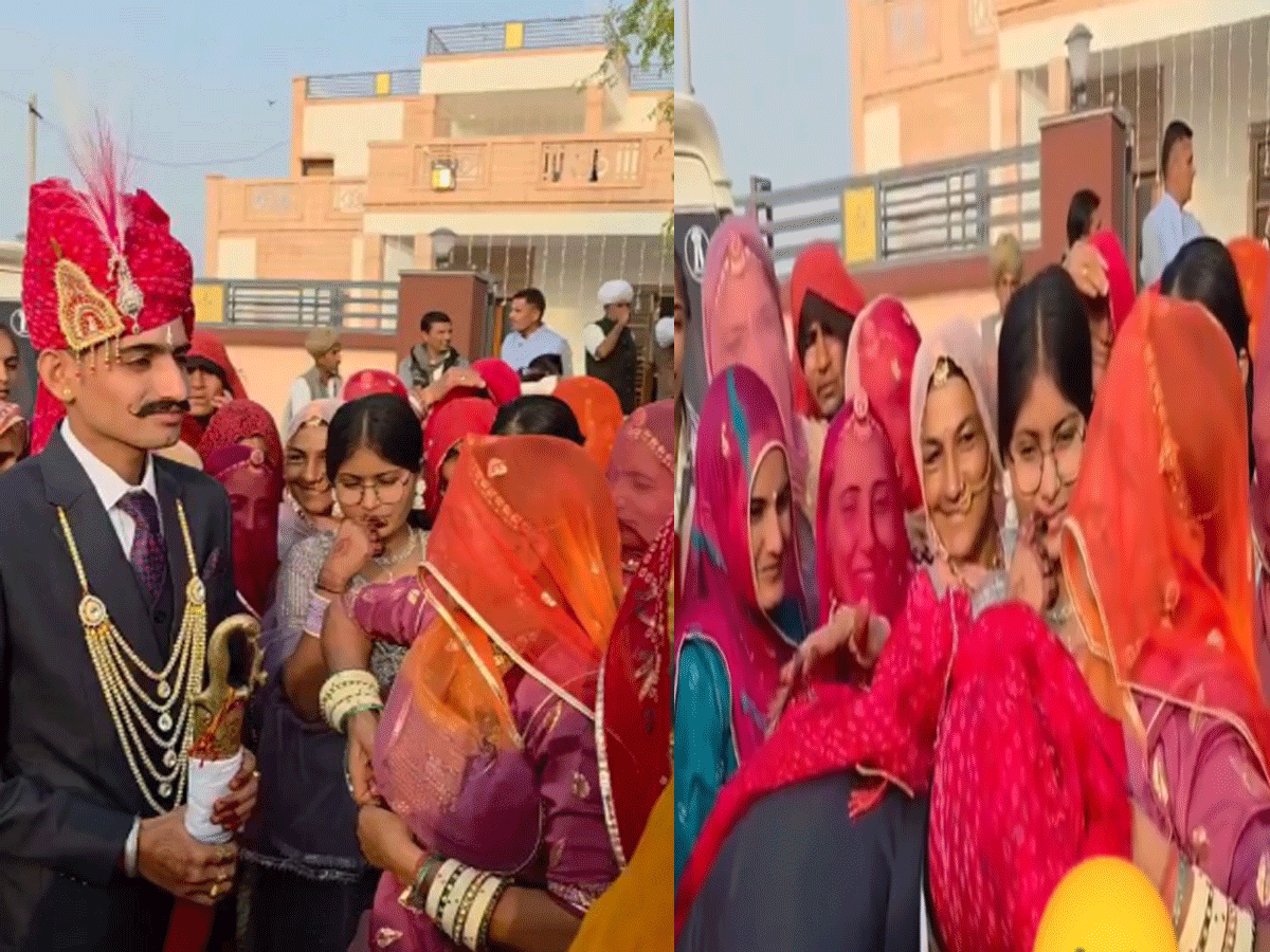 राजस्थान की अनोखी परंपरा का देखें वीडियो, घोड़ी पर चढ़ाने से पहले दूल्हे बने बेटे को मां ने करवाया स्तनपान! राजस्थान की अनोखी परंपरा का देखें वीडियो, घोड़ी पर चढ़ाने से पहले दूल्हे बने बेटे को मां ने करवाया स्तनपान!
