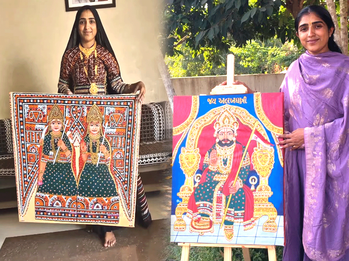 दहेज की कढ़ाई से बना दी इंटरनेशनल आर्ट! रबारी समाज की बेटी ने रच दिया इतिहास