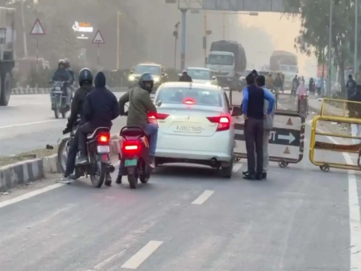 भरतपुर का नया ब्लैक स्पॉट बन रहा केवलादेव नेशनल चौराहा, दो दिन पहले हुई थी चाचा-भतीजे की मौत