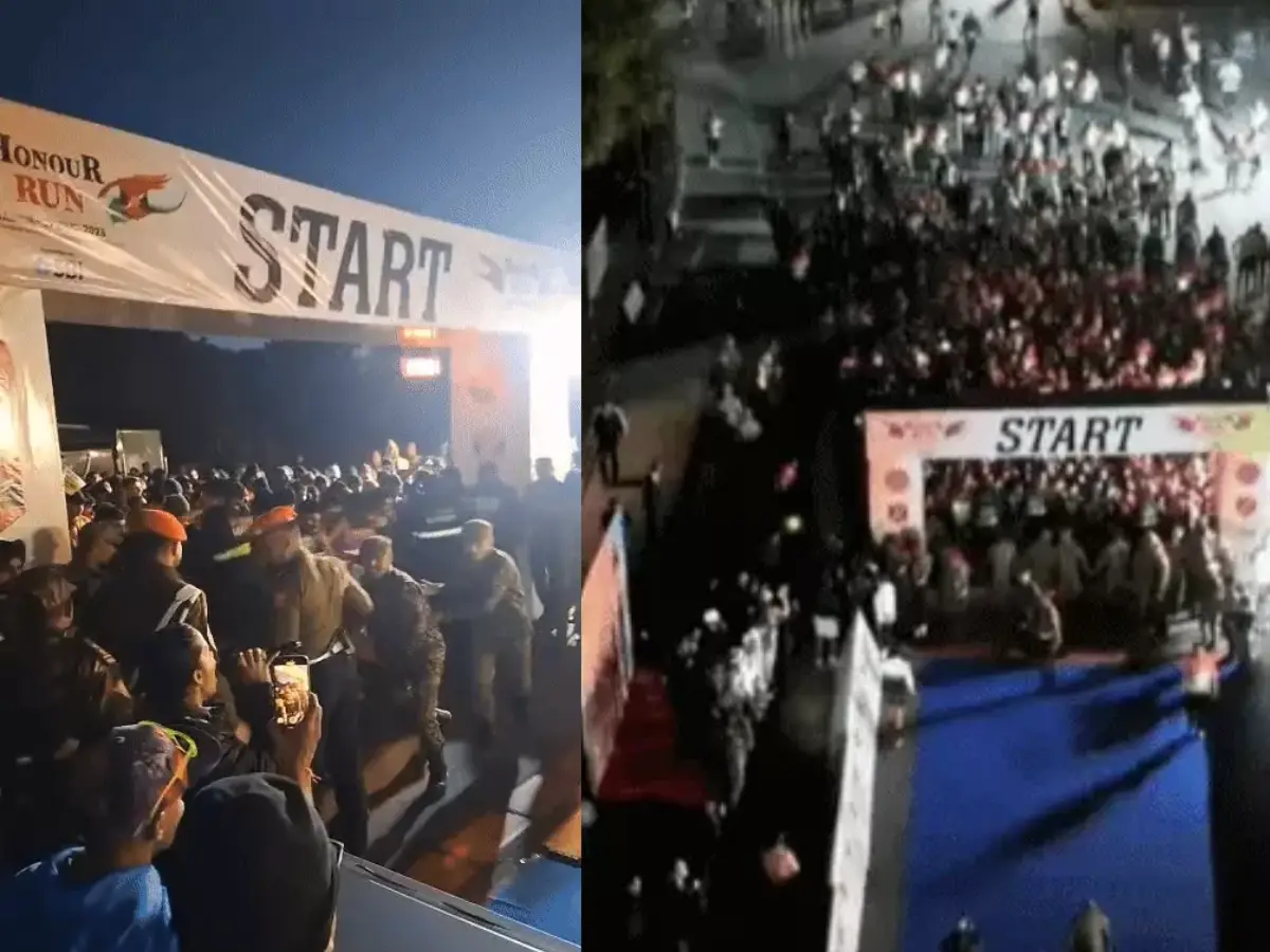 जयपुर ऑनर्स रन में धमाल, 64 साल के रिटायर्ड जवान का जज्बा,CM बोले- शहीदों का सम्मान