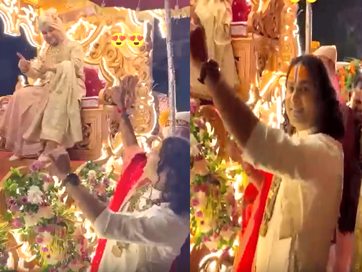 जब निकली इंद्रेश जी उपाध्याय की बारात तो कथावाचक अनिरुद्धाचार्य ने किया दिल खोलकर डांस, Video वायरल