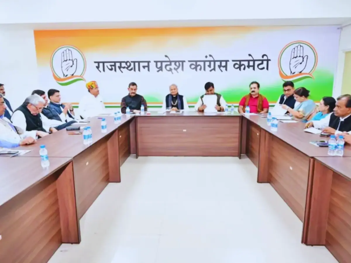जयपुर में आज कांग्रेस की हाई-लेवल बैठक, दिल्ली में होने वाली रैली की तैयारियों की होगी समीक्षा