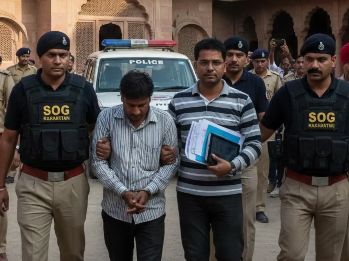 पेपर लीक की असली कहानी बेनकाब! KD डॉन की पूरी साज़िश SOG के सामने हुई उजागर