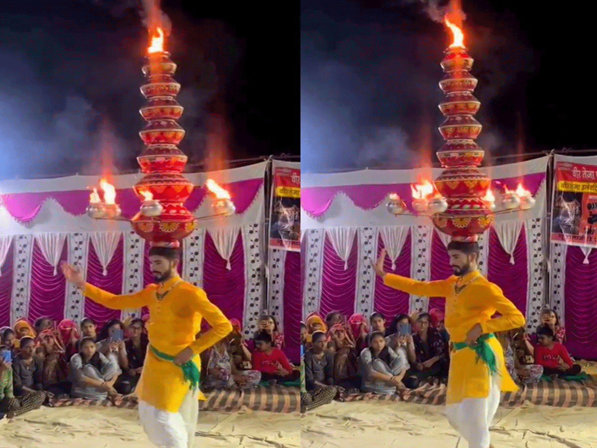 रामू मारवाड़ी ने किया रोंगटे खड़े कर देने वाला भवाई डांस, 12 करोड़ से ज्यादा लोग देख चुके Video