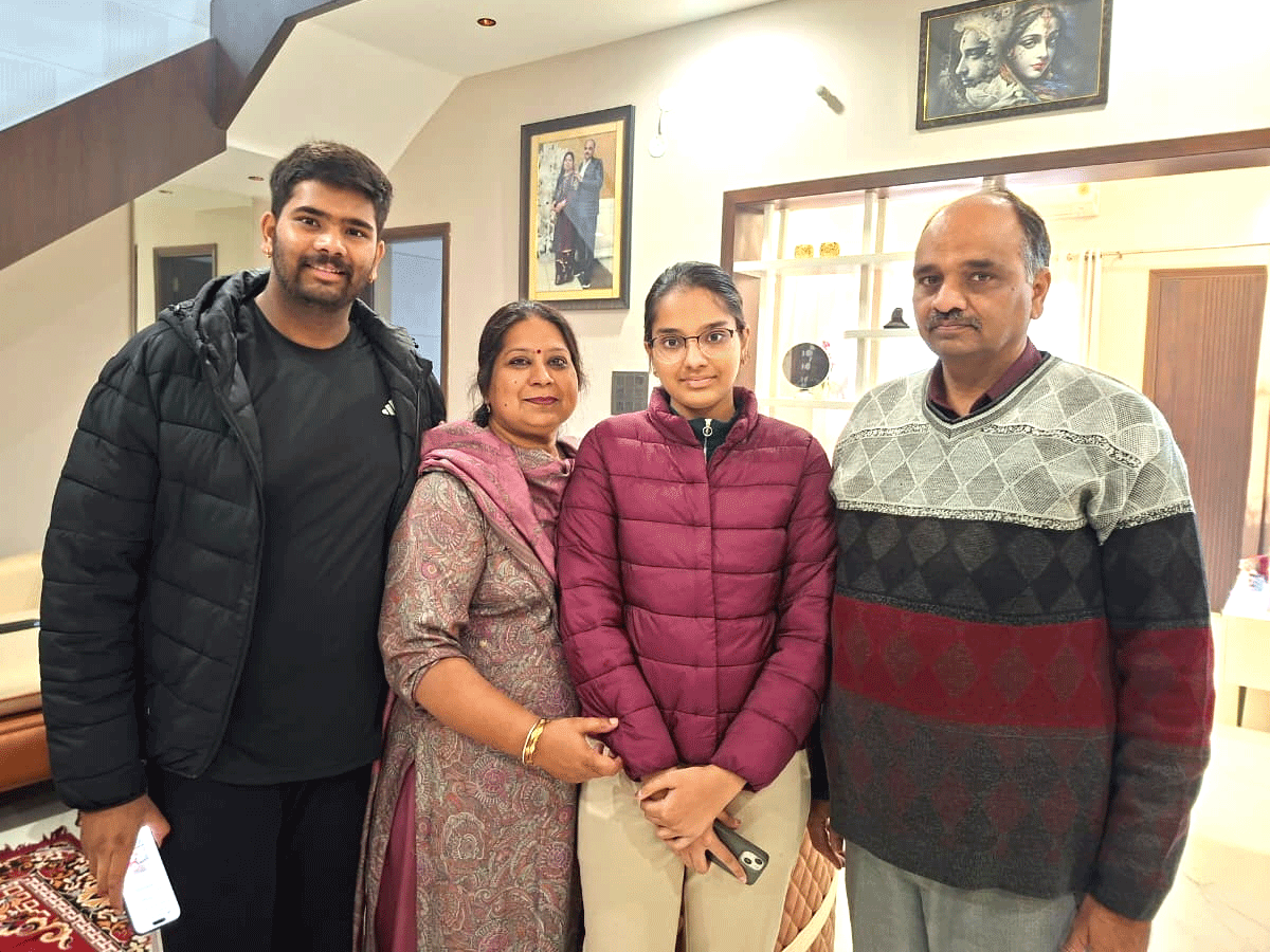 राजस्थान के श्रीगंगानगर से हैं CLAT-2026 की टॉपर, गीताली गुप्ता की सफलता ने तोड़े सारे रिकॉर्ड राजस्थान के श्रीगंगानगर से हैं CLAT-2026 की टॉपर, गीताली गुप्ता की सफलता ने तोड़े सारे रिकॉर्ड