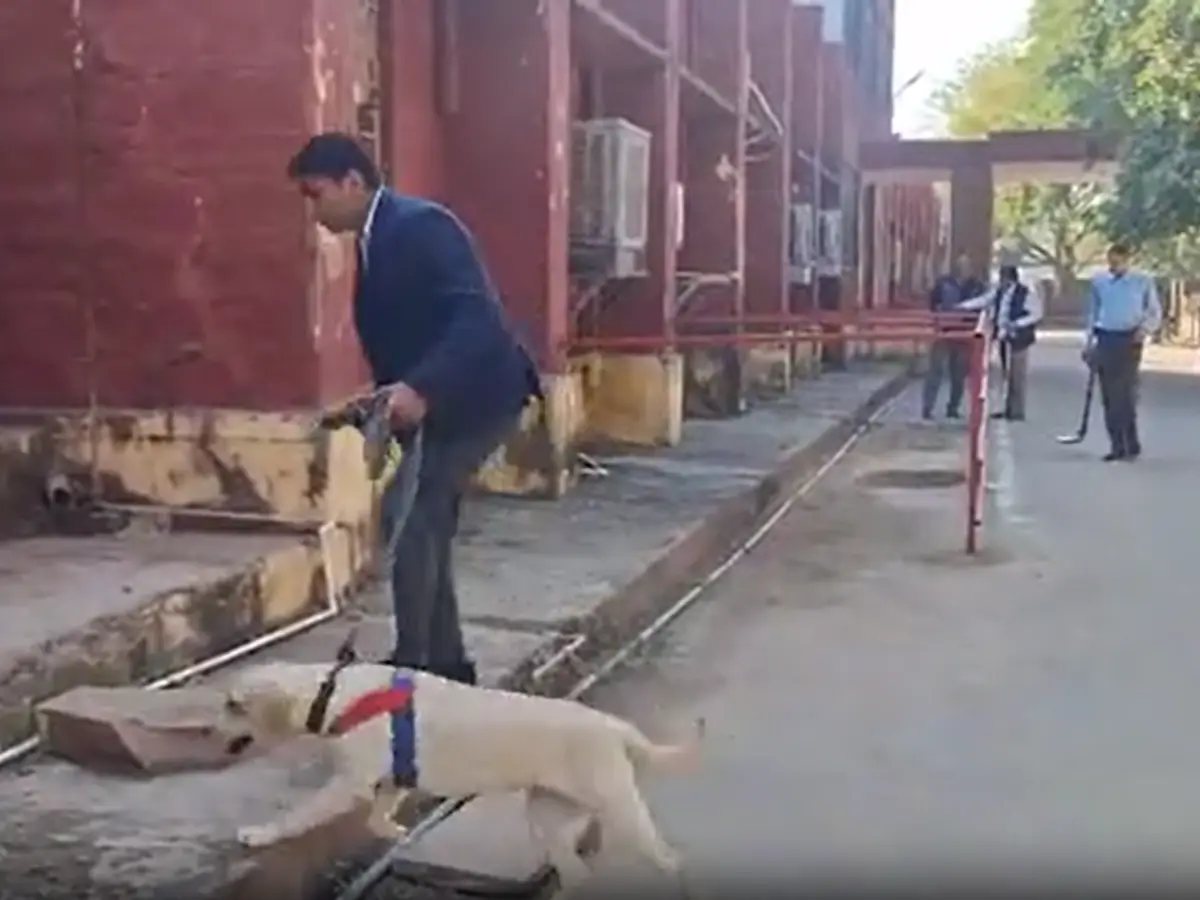 धौलपुर कलेक्ट्रेट को बम से उड़ाने की धमकी, कार्यालय में मच गया हड़कंप धौलपुर कलेक्ट्रेट को बम से उड़ाने की धमकी, कार्यालय में मच गया हड़कंप