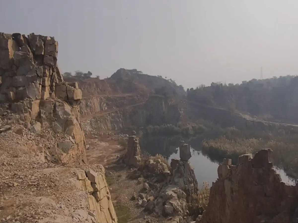 Illegal Mining Of Aravali