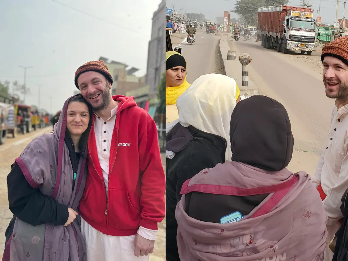 रावला के नगर कीर्तन में शामिल हुए विदेशी युवक-युवती, दोनों से भारत-पाक सीमा पर पुलिस की सख्त पूछताछ