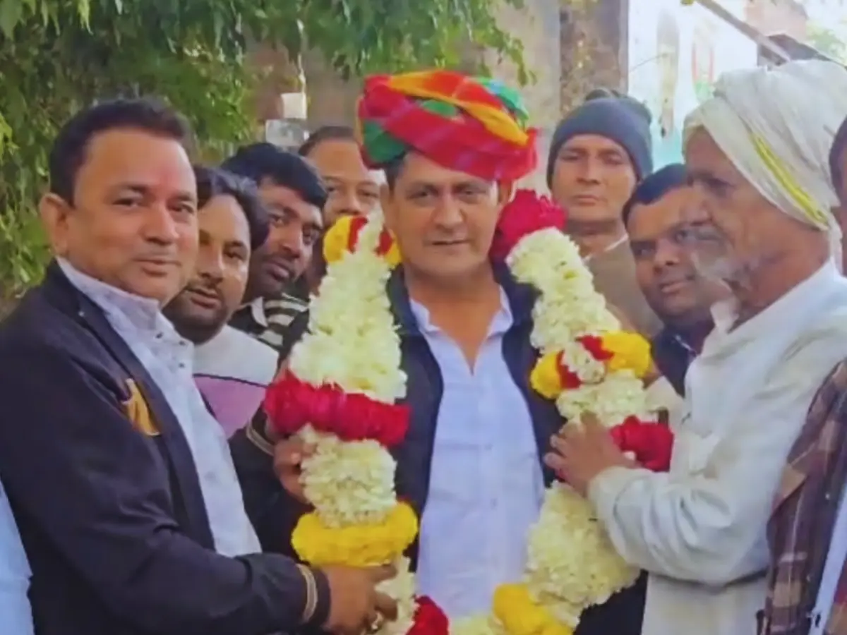 पूर्व विधायक रामलाल शर्मा का पार्टी में बढ़ा कद, BJP कार्यकर्ताओं में पटाखे छोड़कर जताई खुशी