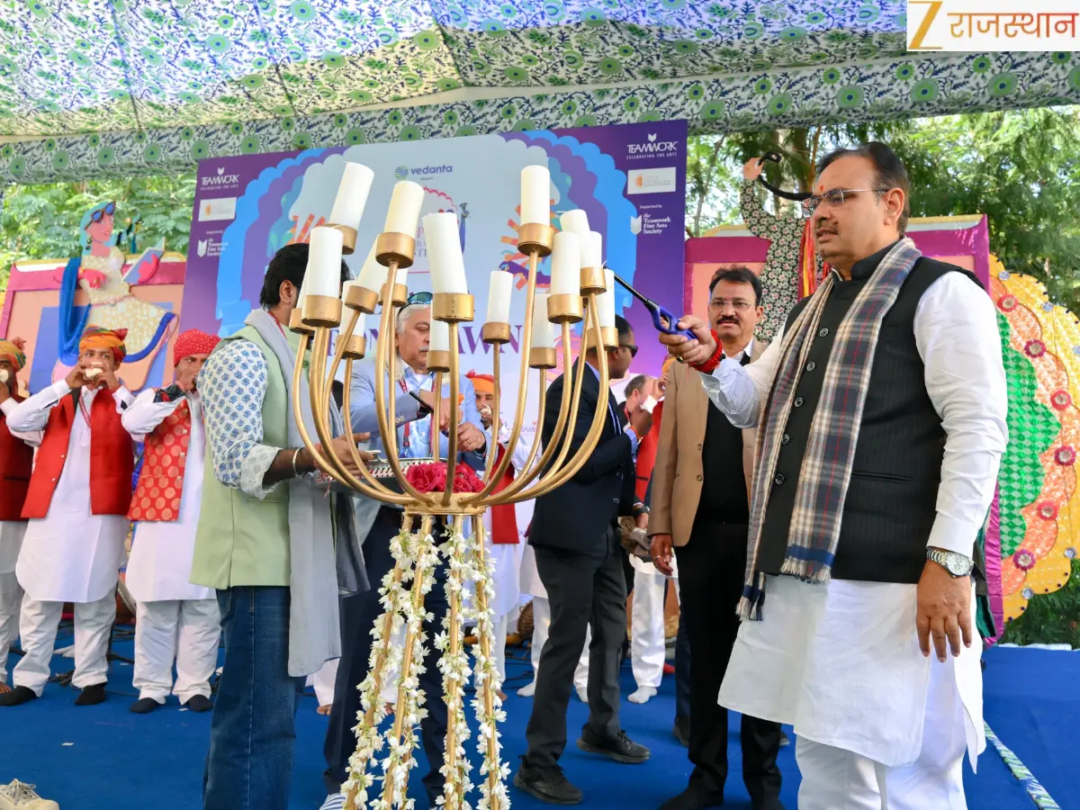 JLF 2026 का भव्य आगाज, CM भजनलाल शर्मा बोले-साहित्य ही राष्ट्र निर्माण की नींव JLF 2026 का भव्य आगाज, CM भजनलाल शर्मा बोले-साहित्य ही राष्ट्र निर्माण की नींव