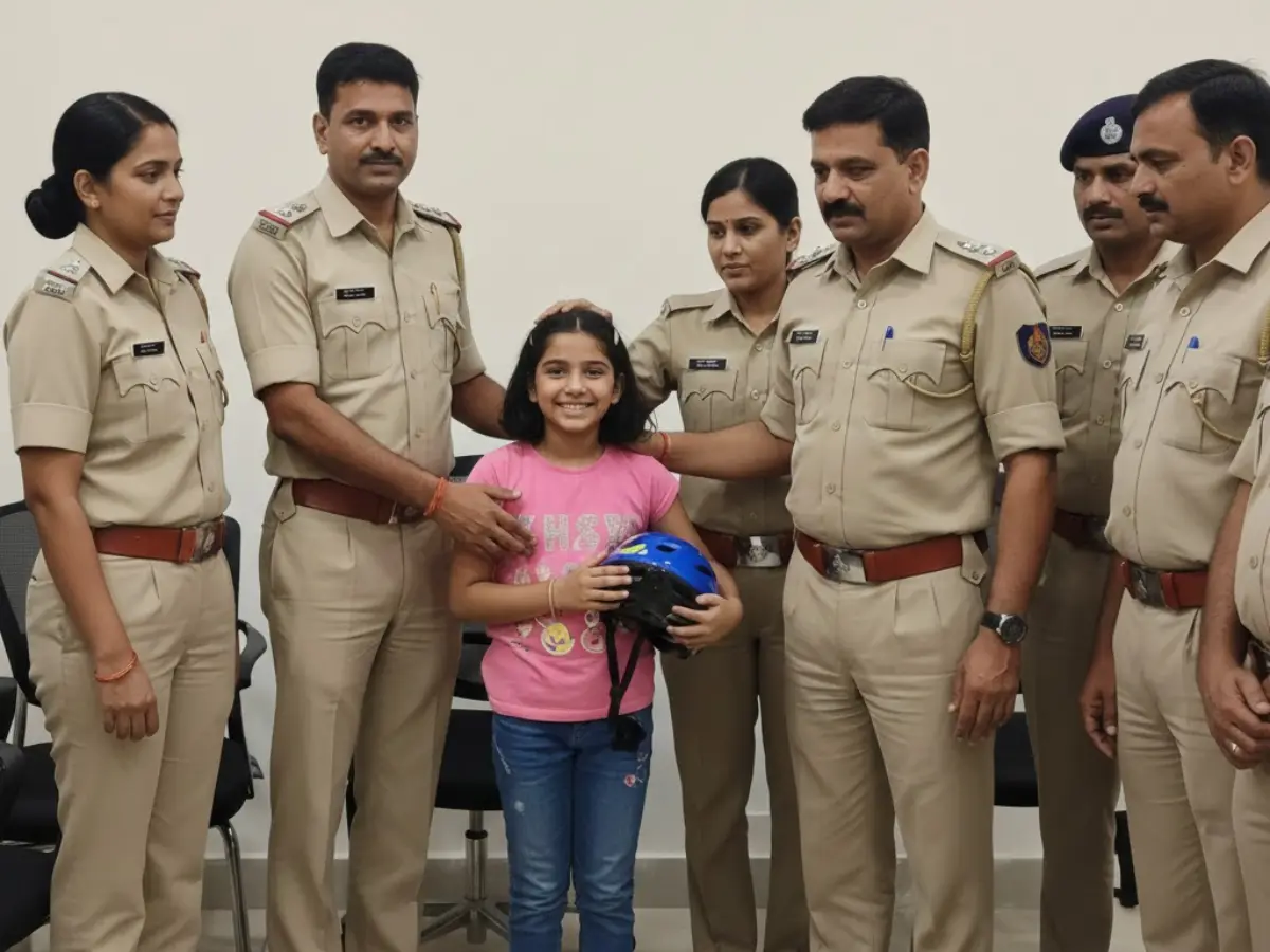 लापता बालिका को 4 घंटे में ढूंढ लाई प्रतापगढ़ पुलिस, 150 CCTV और साइबर टीम ने...