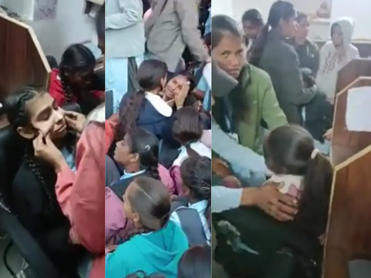 शिक्षक तबादला विवाद ने ली जानलेवा शक्ल! नंदराय स्कूल धरने में 12 छात्राएं बेहोश, चौथे दिन बिगड़ी हालत