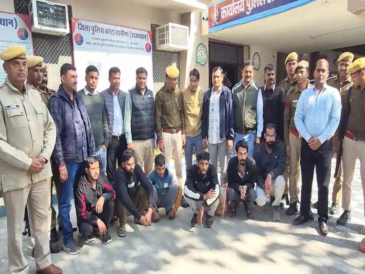 Crime News: कोटा ग्रामीण पुलिस का बड़ा खुलासा, करोड़ों की नकबजनी गिरोह का पर्दाफाश