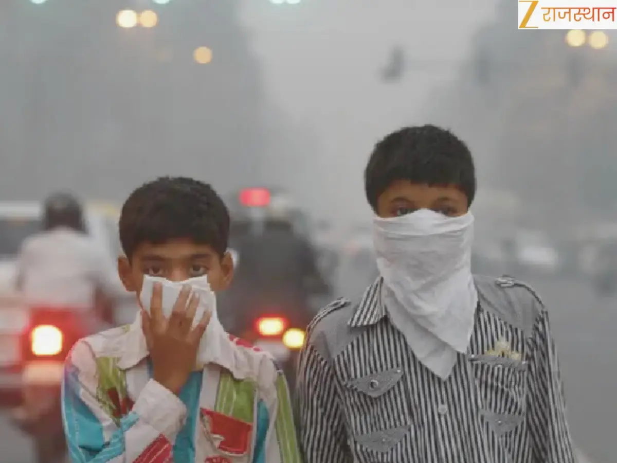 राजस्थान में प्रदूषण से हवा हुई जहरीली! भिवाड़ी  पहुंचा रेड जोन में, कोहरे और स्मॉग से सांस लेना हुआ मुश्किल