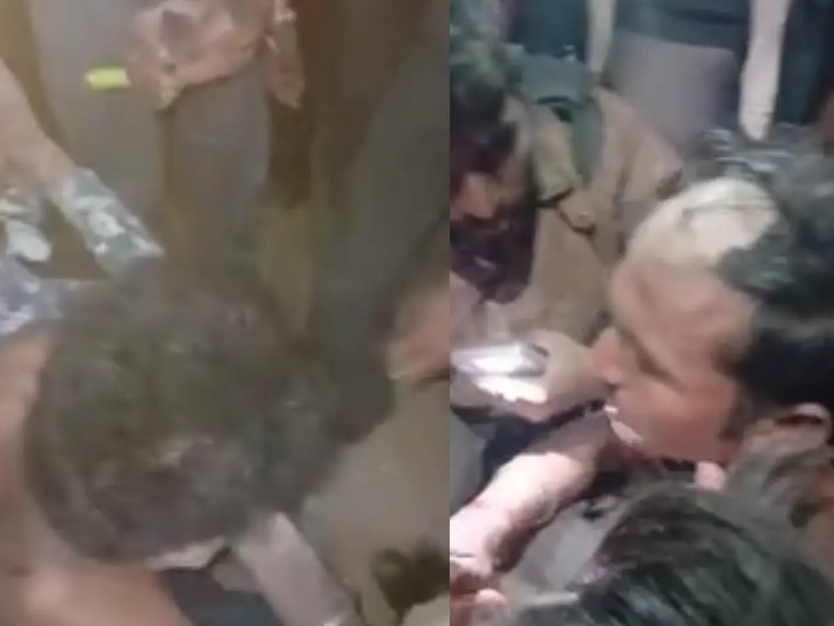 गौ तस्करी के प्रयास में चार युवक फंसे, लाडपुरा में ग्रामीणों ने गौ तस्करों को दबोचकर किया मुंडन