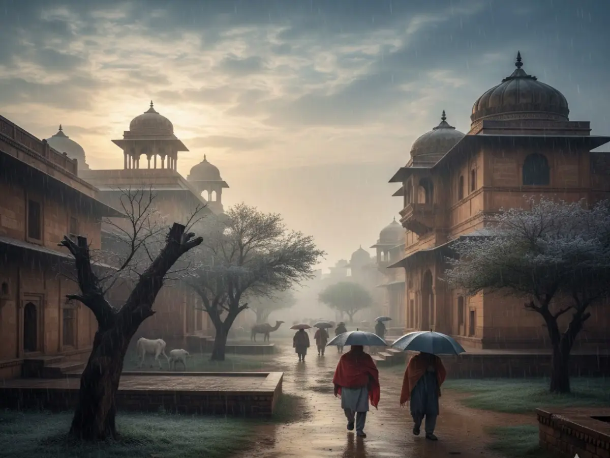 राजस्थान में सर्दी का डबल अटैक! पहले हाड़ कंपाने वाली ठंड, अब इस दिन हो सकती है बारिश