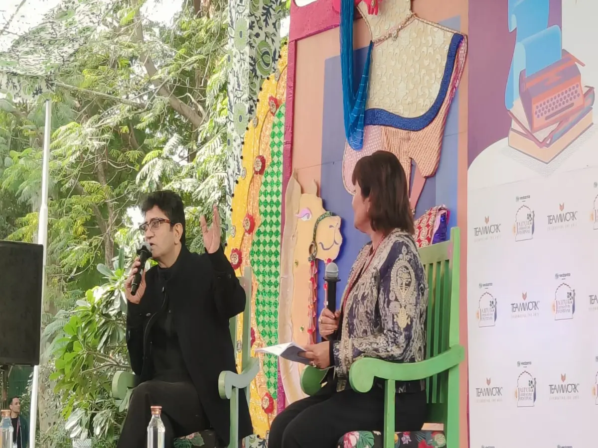 'AI एक टूल है, एक्सप्रशन नहीं', जयपुर लिटरेचर फेस्टिवल में बोले प्रसून जोशी