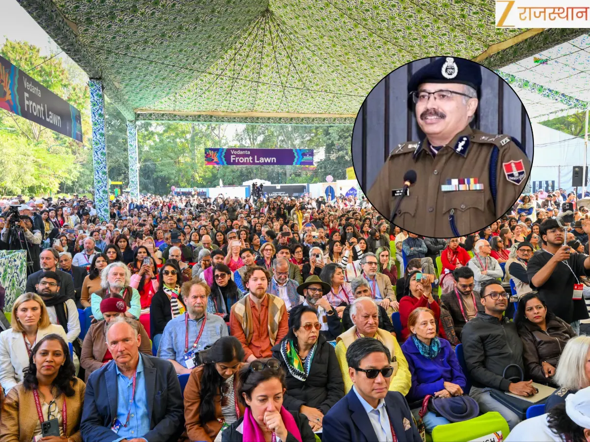 JLF: फिल्मों और OTT से बनती है पुलिस की छवि, जयपुर लिटरेचर फेस्टिवल में DGP का बड़ा बयान