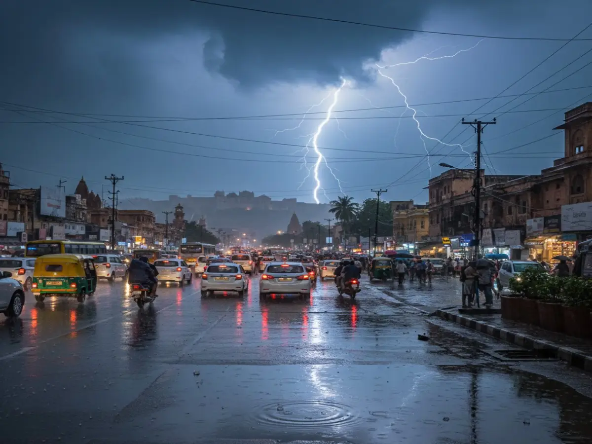 राजस्थान में मावठ से बढ़ी ठिठुरन, एक बार फिर बारिश का अलर्ट जारी