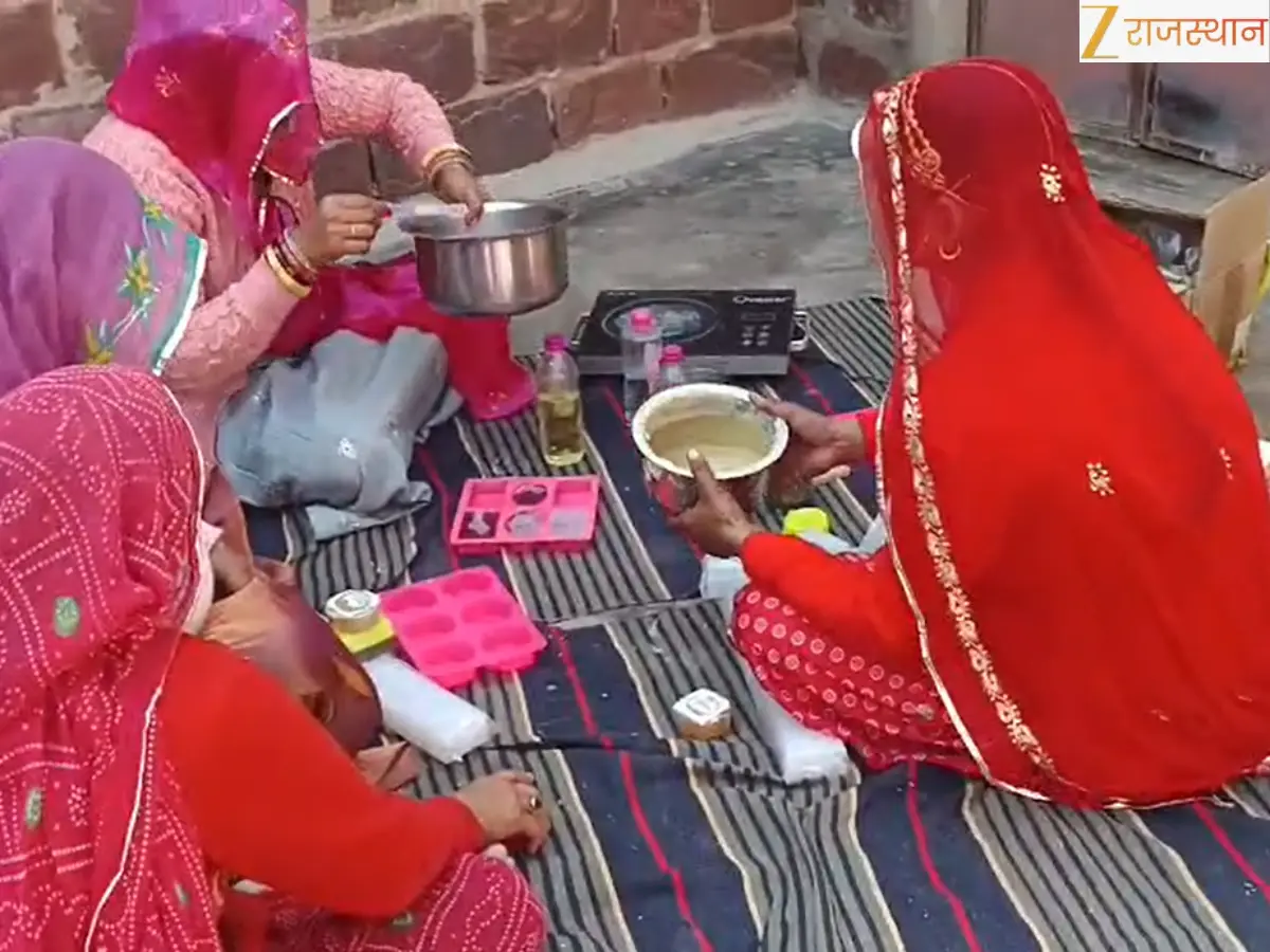 रेगिस्तान की खुशबू से महकेगा देश, जैसलमेर की महिलाओं ने बनाया अमरा हर्बल साबुन, आत्मनिर्भरता की लिखी नई कहानी