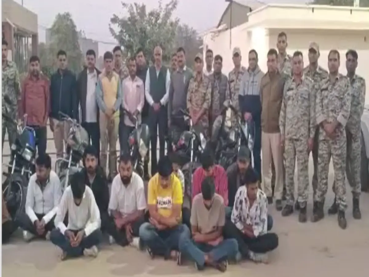 खाटू श्याम जी फाल्गुन मेले से पहले पुलिस की बड़ी कार्रवाई, 13 संदिग्ध गिरफ्तार, 7 लावारिस बाइक जब्त