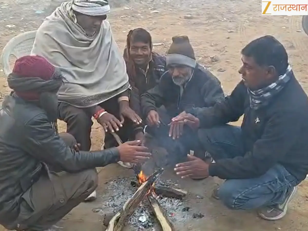 शीतलहर से कांपा राजस्थान, करौली में पारा 5.8°C, बारिश और ओलावृष्टि की चेतावनी, जानें आज के सबसे ठंडे शहर