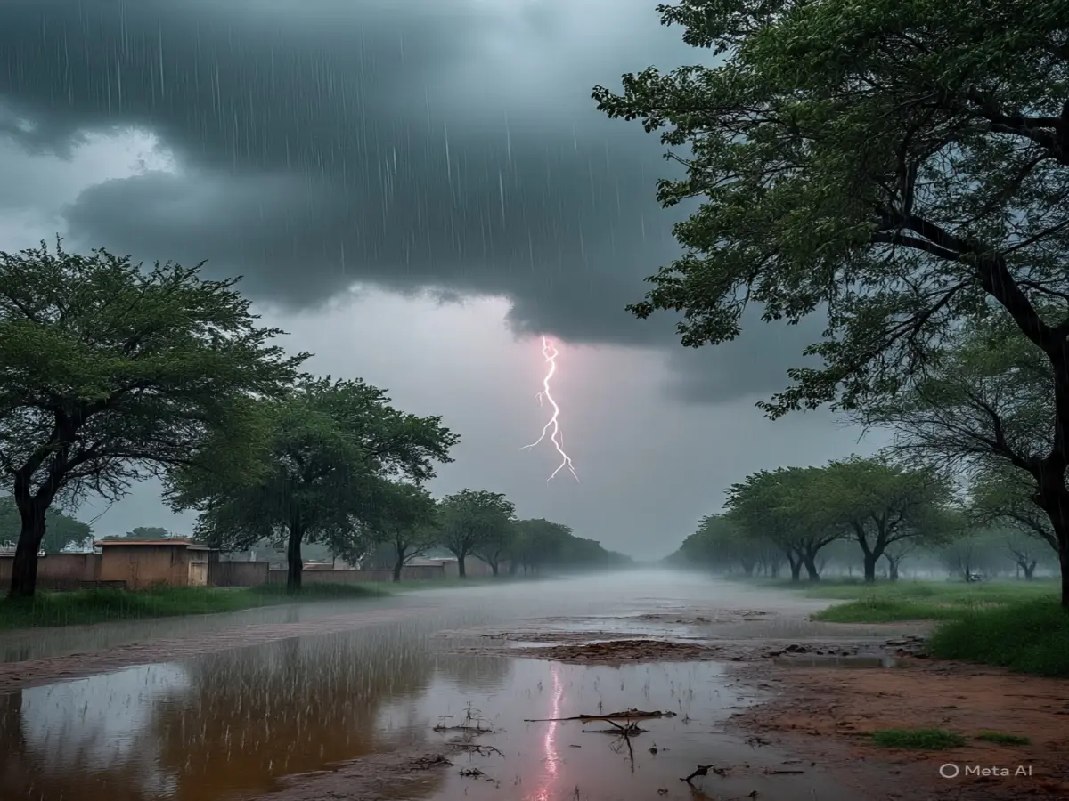 राजस्थान के इन जिलों में बारिश के साथ ओले गिरने की चेतावनी, अलर्ट जारी