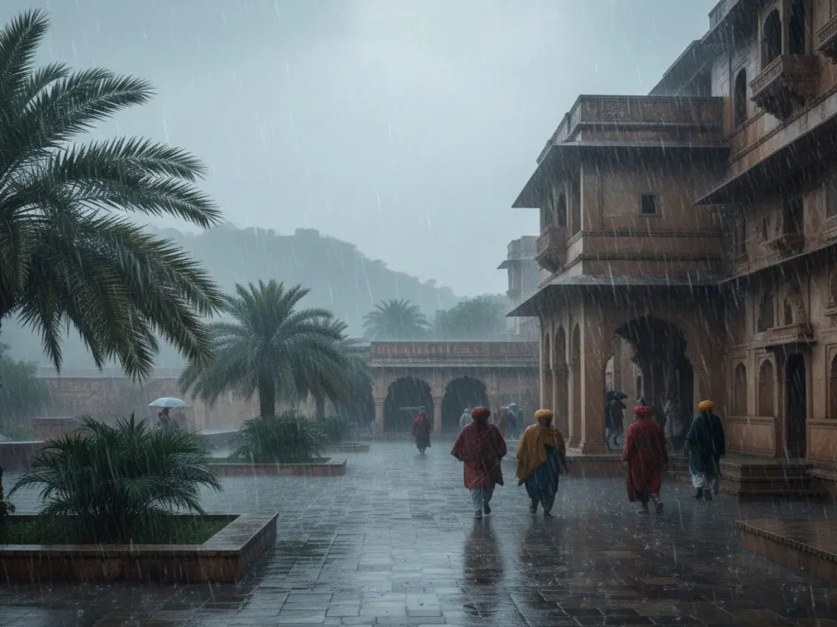 राजस्थान में और गहराएंगे घने बादल, इन जिलों में झमाझम बारिश के साथ गिरेंगे ओले, सतर्क हो जाएं इन 14 जिलों के लोग!