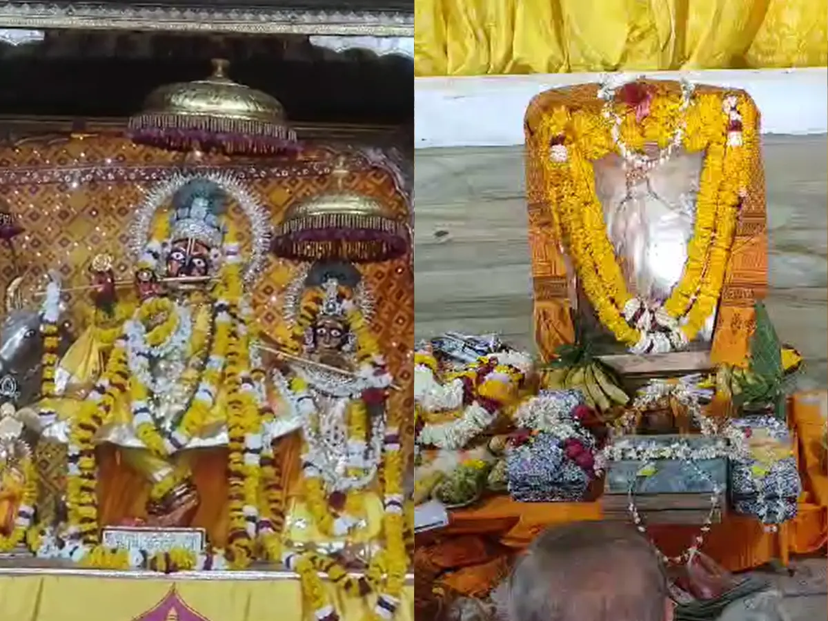 गोविंददेवजी मंदिर में बसंत का उल्लास, पांच रंगों की गुलाल से महका दरबार, पीली पोशाक में ठाकुरजी ने दिए दिव्य दर्शन गोविंददेवजी मंदिर में बसंत का उल्लास, पांच रंगों की गुलाल से महका दरबार, पीली पोशाक में ठाकुरजी ने दिए दिव्य दर्शन