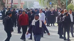 राजस्थान हाईकोर्ट बार एसोसिएशनों का संयुक्त बहिष्कार, नारेबाजी कर जताया विरोध